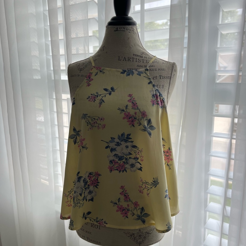 Hollister Floral Tank